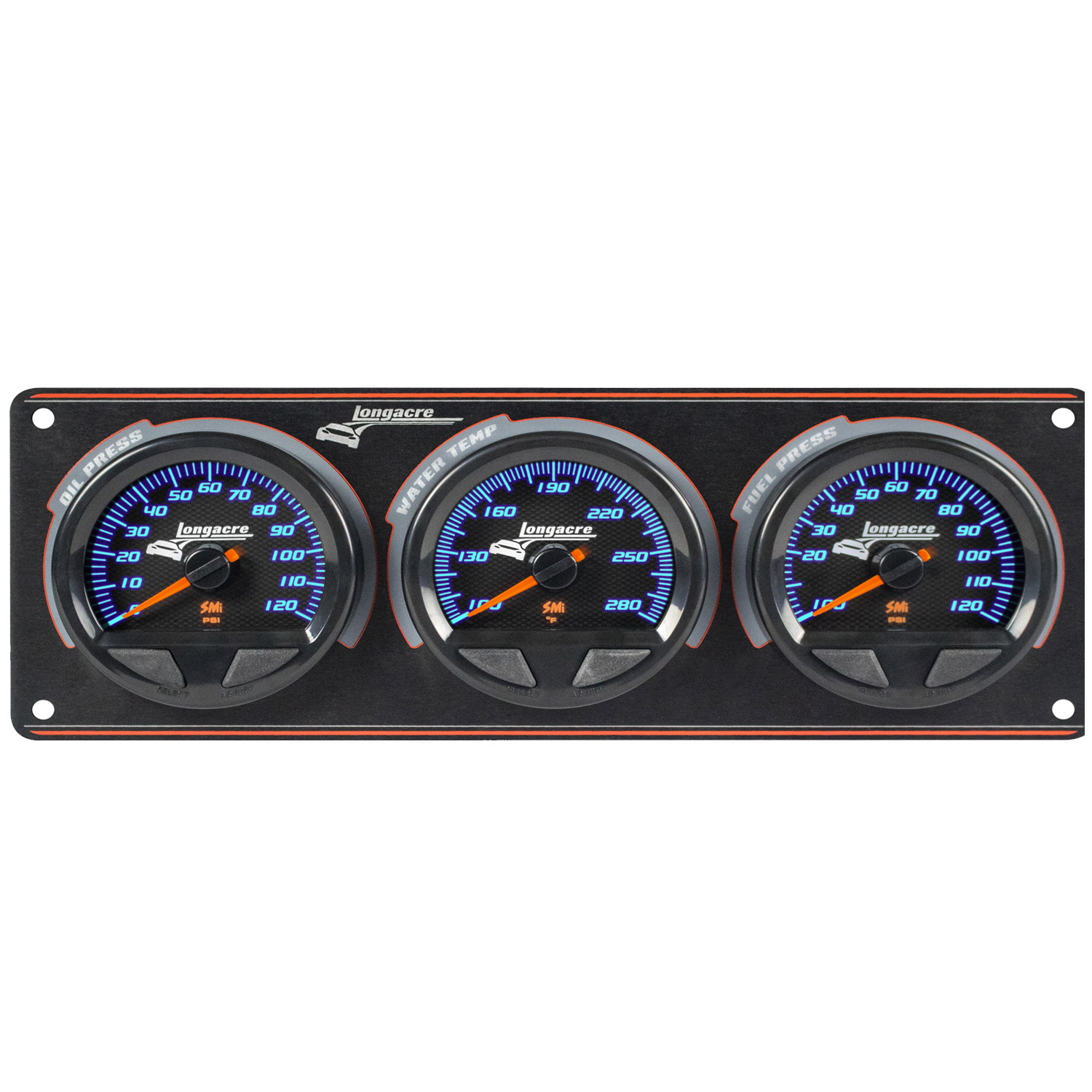 Longacre AccuTech Stepper Motor Race Gauge Panel Competition Products